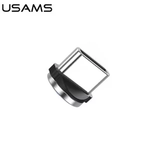 USAMS USAMS Adapter magnetyczny USB-C bulk srebrny/silver SJ159USBT (US-SJ159) - Adaptery i przejściówki - miniaturka - grafika 1