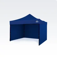 Pawilony ogrodowe - BRIMO Pawilon 3x3m - plus 3 ściany - Niebieski - miniaturka - grafika 1