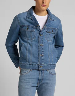 Męska Kurtka Jeansowe Lee Rider Jacket Washed Camden L89Zljpi-2Xl - Kurtki męskie - miniaturka - grafika 1