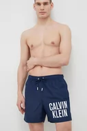 Stroje kąpielowe - Calvin Klein szorty kąpielowe kolor granatowy - miniaturka - grafika 1