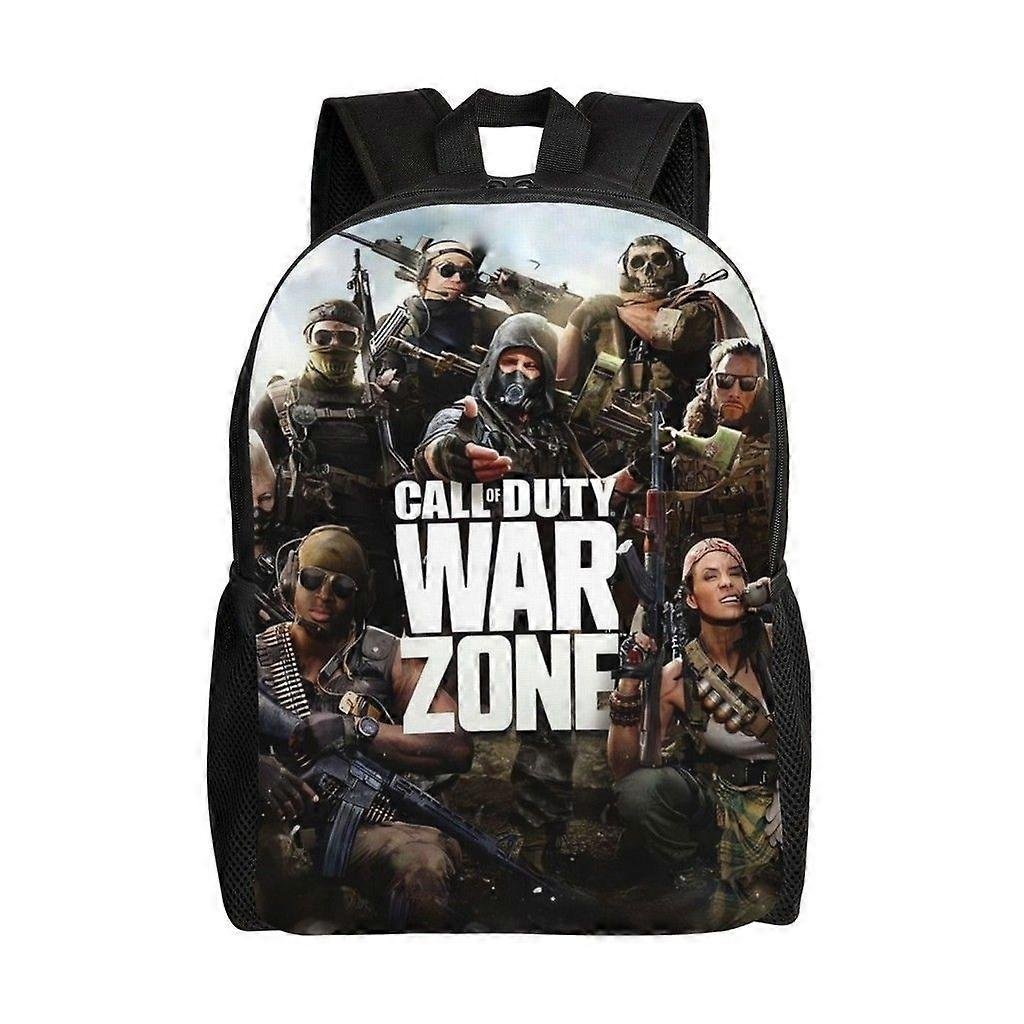 Wszechstronny plecak Call Of Duty Zmywalny plecak szkolny w stylu casual Modna torba na komputer z tkaniny Oxford Unisex-hjka2494