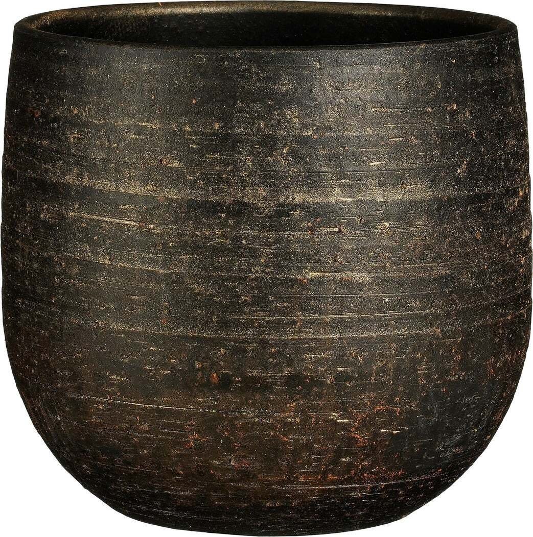 Lumarko CERAMIC POT MARCUS D21 H19 BRONZE METAL