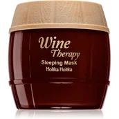Maseczki do twarzy - Holika Wine Therapy maseczka całonocna z czerwonym winem 120ml - miniaturka - grafika 1