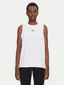 Koszulki i topy damskie - Under Armour Koszulka techniczna Rival Muscle 1383659 Biały Regular Fit - miniaturka - grafika 1