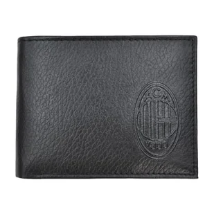 Ac Milan 143606 Milan, akcesoria podróżne - portfele unisex dla dorosłych, średnie, czarne, MEDIA - Portfele - miniaturka - grafika 1