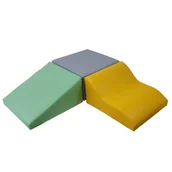 Wyposażenie sportowe i gimnastyczne - Zestaw kształtek rehabilitacyjnych dla dzieci Zestaw Malucha 4, 3 elementy - miniaturka - grafika 1