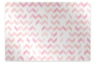 Podkładka pod krzesło Geometryczna jodełka 140x100 cm - Podnóżki, podpórki, podkładki - miniaturka - grafika 1