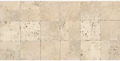 Płytki ceramiczne - Kamień dekoracyjny trawertyn Classic Mix 10x10 - miniaturka - grafika 1