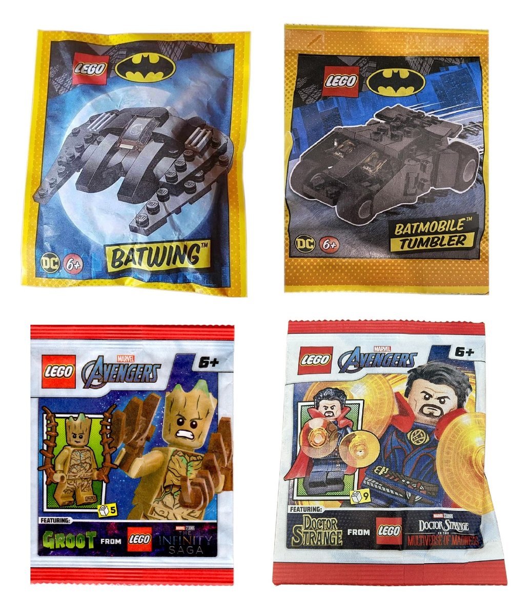 Klocki LEGO Super Heroes - Zestaw 4 Polybag - SH04