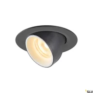 Oprawy, klosze i abażury - Spotline SLV NUMINOS GIMBLE XS oprawa sufitowa wpuszczana czarna/biała 3000 K 55° 1005838) SLV 1005838 - miniaturka - grafika 1