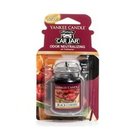 Zapachy samochodowe - Yankee Candle Yankee Candle Black Cherry zawieszka zapachowa do auta - miniaturka - grafika 1