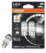 Żarówki samochodowe - OSRAM W21/5W** Amber 12V 1,5W W3x16q - miniaturka - grafika 1