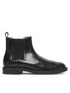 Botki męskie - Tommy Hilfiger Sztyblety Hilfiger Vogue FM0FM05765 Czarny - miniaturka - grafika 1