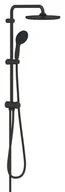 Zestawy prysznicowe - Grohe Vitalio Start - Zestaw prysznicowy bez baterii, średnica 25 cm, 2 strumienie, czarny mat 266802431 - miniaturka - grafika 1