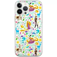 Etui i futerały do telefonów - Etui Disney dedykowane do Iphone 12 / 12 PRO, wzór: Zaplątani 001 Etui częściowo przeźroczyste, oryginalne i oficjalnie licencjonowane - miniaturka - grafika 1