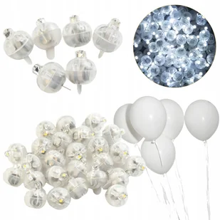 Diody Led Do Balonów Lampki Do Balonów Czas Świecenia 24 Godziny - 10Szt - Balony i akcesoria - miniaturka - grafika 1