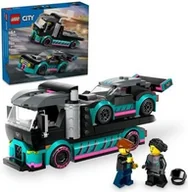 Klocki - LEGO CITY 60406 4szt Samochód wyścigowy i lawet - miniaturka - grafika 1