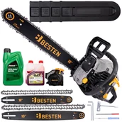 Piły spalinowe - BESTEN BE-2865 Piła łańcuchowa 58CC - miniaturka - grafika 1