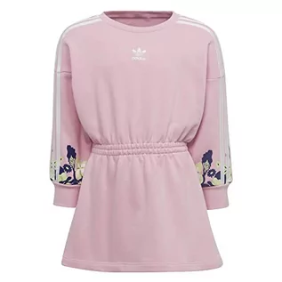 Sukienki - adidas Unisex sukienka dla niemowląt, różowa/biała (różowo-czerwona/biała), 6 szt - grafika 1