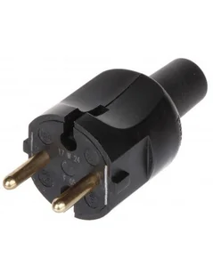 Legrand Wtyczka 2P klasy II - Helium 50181 - Kostki, złączki, wtyczki - miniaturka - grafika 3