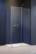 Kabiny prysznicowe - Radaway Furo Kdj Brushed Gold kabina 120x90cm prawa szczotkowane złoto10104622-99-01R/10110580-01-01/10113090-01-01 - miniaturka - grafika 1