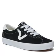 Trampki damskie - Tenisówki Vans Sport Low VN000CQRBZW1 Black/White - miniaturka - grafika 1
