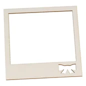 Scrapbooking - EKO-DECO, ramka tekturowa z kokardką - miniaturka - grafika 1