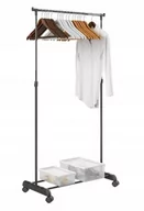 Wieszaki i stojaki - Wieszak Stojak Koszule Regulowany 90-155 cm Grey Z - miniaturka - grafika 1
