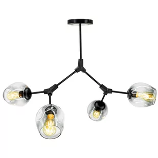 Lampa sufitowa BOSTON 1962/4 BLACK - BL Elem - Lampy sufitowe - miniaturka - grafika 1