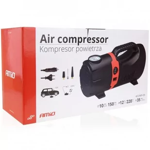 AMiO Kompresor samochodowy  Kompresor samochodowy 12v/230v acomp-09 AMI-02383 - Akcesoria motoryzacyjne - miniaturka - grafika 1