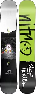 Nitro Snowboards męskie Cheap TRILLS BRD ´23, Freestyleboard, Twin, Flat-Out Rocker, Urban - Deski snowboardowe - miniaturka - grafika 1