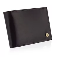 Portfele - Nandy, Portfel męski, NPM-BF-61-BRAZ, brązowy, ochrona RFID - miniaturka - grafika 1