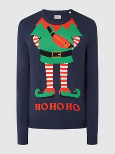 Sweter w świątecznym stylu - Swetry męskie - miniaturka - grafika 1