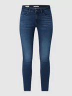 Spodnie damskie - Jeansy o kroju skinny fit z dodatkiem streczu model ‘Lucy’ - miniaturka - grafika 1