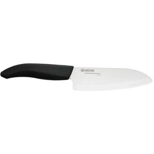 Kyocera Nóż Santoku 14 cm White Series (FK-140WH-BK) - Noże kuchenne - miniaturka - grafika 1