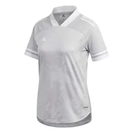 Swetry damskie - Adidas damski sweter Condivo 20, zespół jasnoszary/biały, S - miniaturka - grafika 1