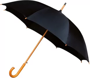 Automatyczna damska parasolka w kolorze czarnym - Parasole - miniaturka - grafika 1