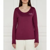Bluzki damskie - Tommy Hilfiger Bluzka | Slim Fit - miniaturka - grafika 1