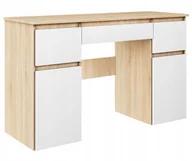 Biurka - Biurko Bis Dąb Sonoma Szkolne Dwie Szafki - miniaturka - grafika 1