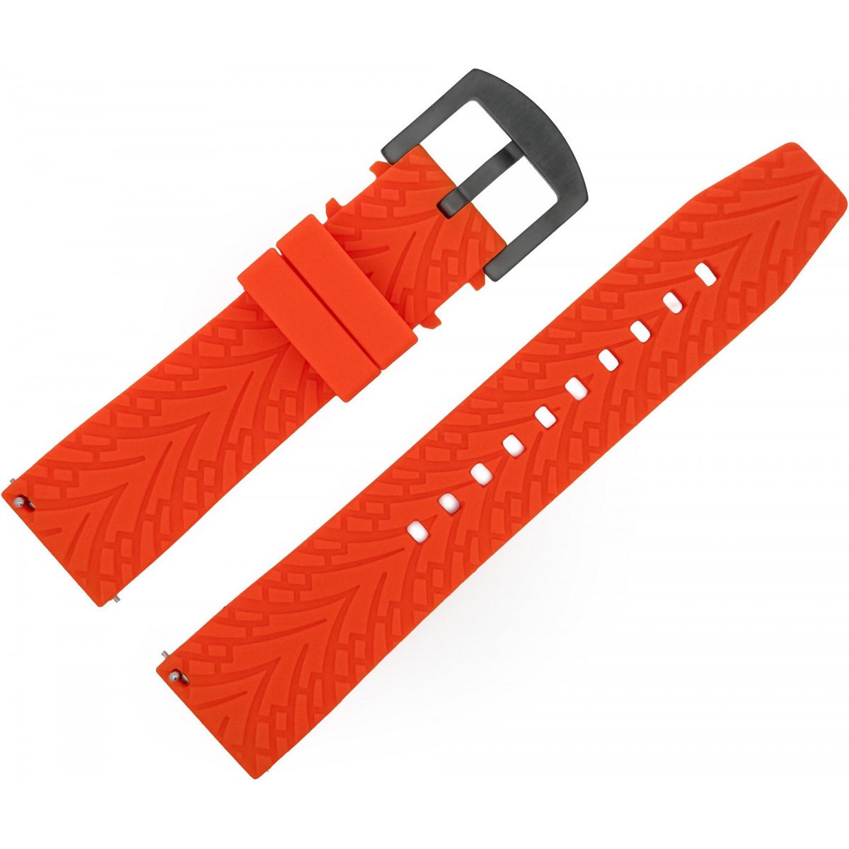 Pasek Expedition - Silikon (D499) pomarańczowy szara kl.