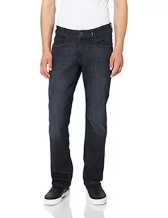 camel active Męskie spodnie jeansowe o regularnym kroju Houston, Czarny 86, 30W / 32L - Spodenki męskie - miniaturka - grafika 1