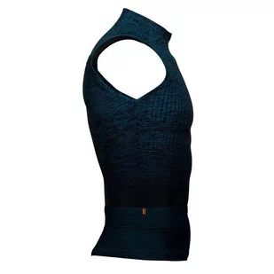 COMPRESSPORT Koszulka kompresyjna do biegania TRAIL POSTURAL TANK TOP 2020 niebieska - Koszulki sportowe męskie - miniaturka - grafika 6