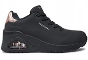 Buty sportowe damskie - Buty damskie Skechers Uno Wedge 177520-BBK R. 40 - miniaturka - grafika 1