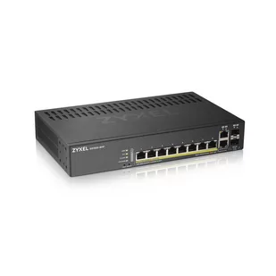 ZyXEL GS1920-8HPv2-EU0101F 8 portów PoE 1GbE 2 porty Combo SFP/RJ45) - Akcesoria do monitoringu - miniaturka - grafika 1