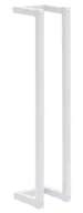 Wieszaki łazienkowe - Biały nowoczesny stojak na ręczniki Z9-B82 - miniaturka - grafika 1