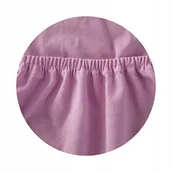 Prześcieradła dla dzieci - Prześcieradło Jersey Do Łóżeczka 120X60 Bawełna - Fioletowy - miniaturka - grafika 1