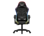 Fotele gamingowe - Huzaro Force 2.7 RGB Black - miniaturka - grafika 1