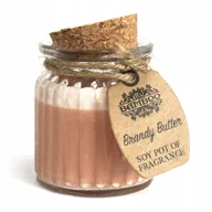 Świece - Świeca sojowa zapachowa świeczka zapach brandy - miniaturka - grafika 1