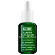 Olejki do ciała i włosów - Kiehl's Kiehls Sativa Seed Oil Herbat Concentrate Olejek do twarzy 30ml - miniaturka - grafika 1