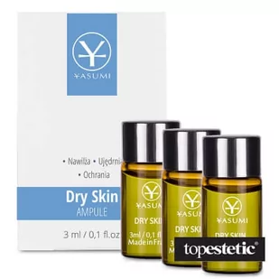 Yasumi Yasumi Dry Skin Set ZESTAW Ampułka nawilżająca 3 szt x 3 ml - Zestawy kosmetyków damskich - miniaturka - grafika 1